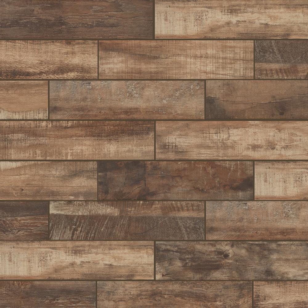 Florida Tile Home Collection Wind River Beige 6 In X 24 Porcelain Floor And Wall 14 Sq Ft Case Chdewnd016x24 The Depot Florida Tile Home Collection Wind River