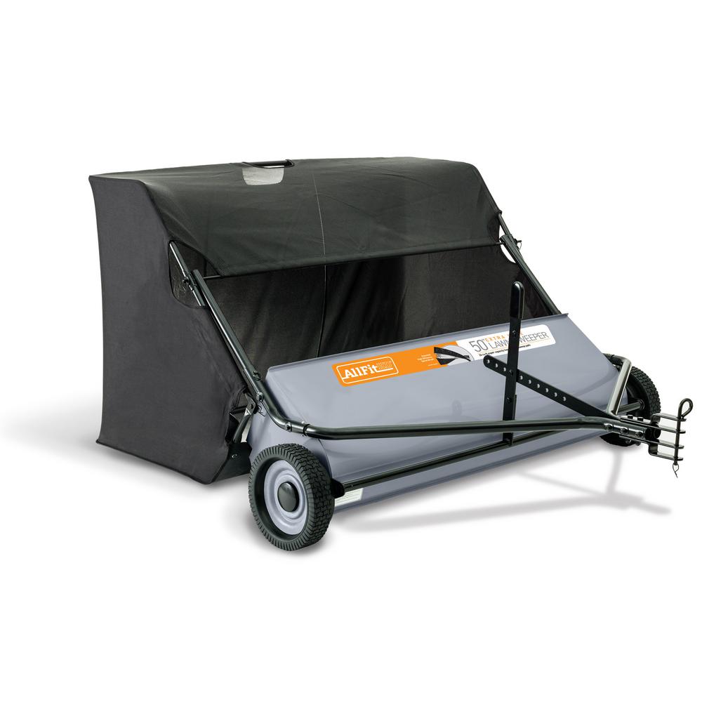 Allfithd 50 In 26 Cu Ft Lawn Sweeper Af 5026ls The Home Depot