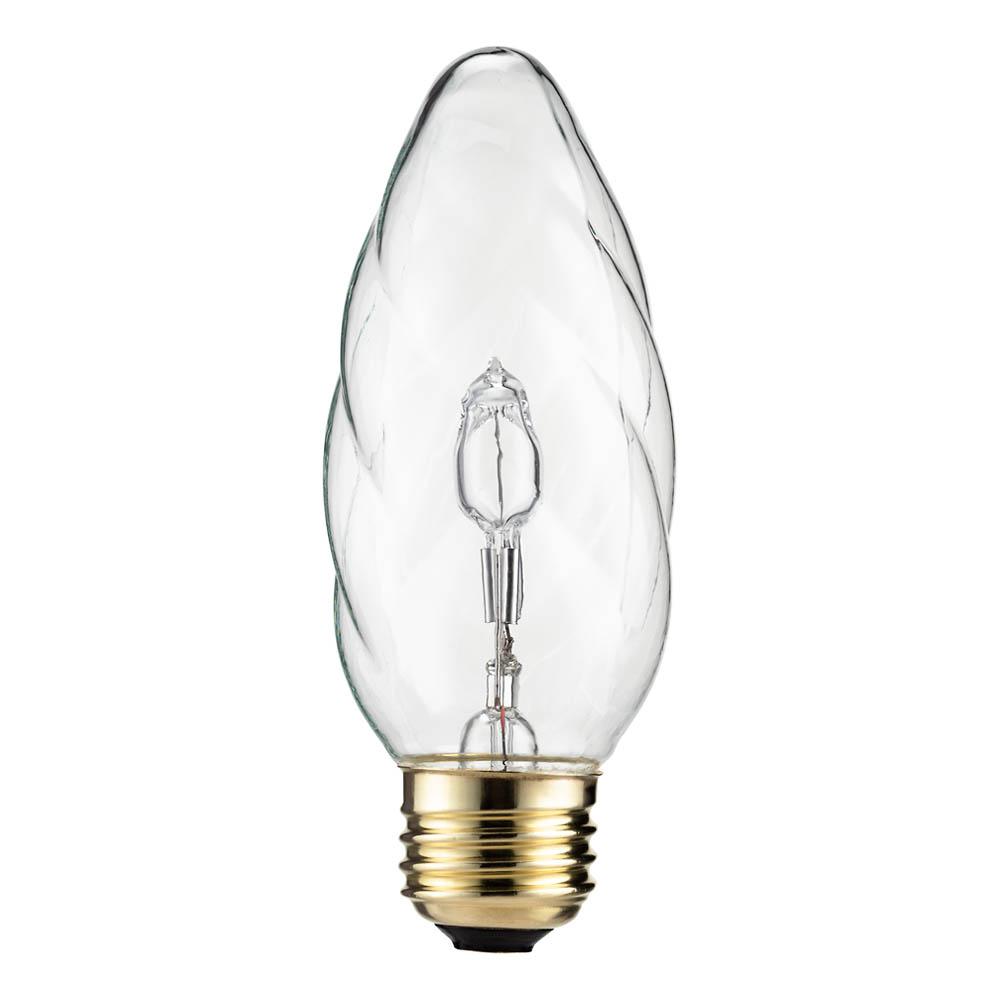 Philips 60W Equivalent Halogen F15 Post Light Bulb-433722 - The Home Depot