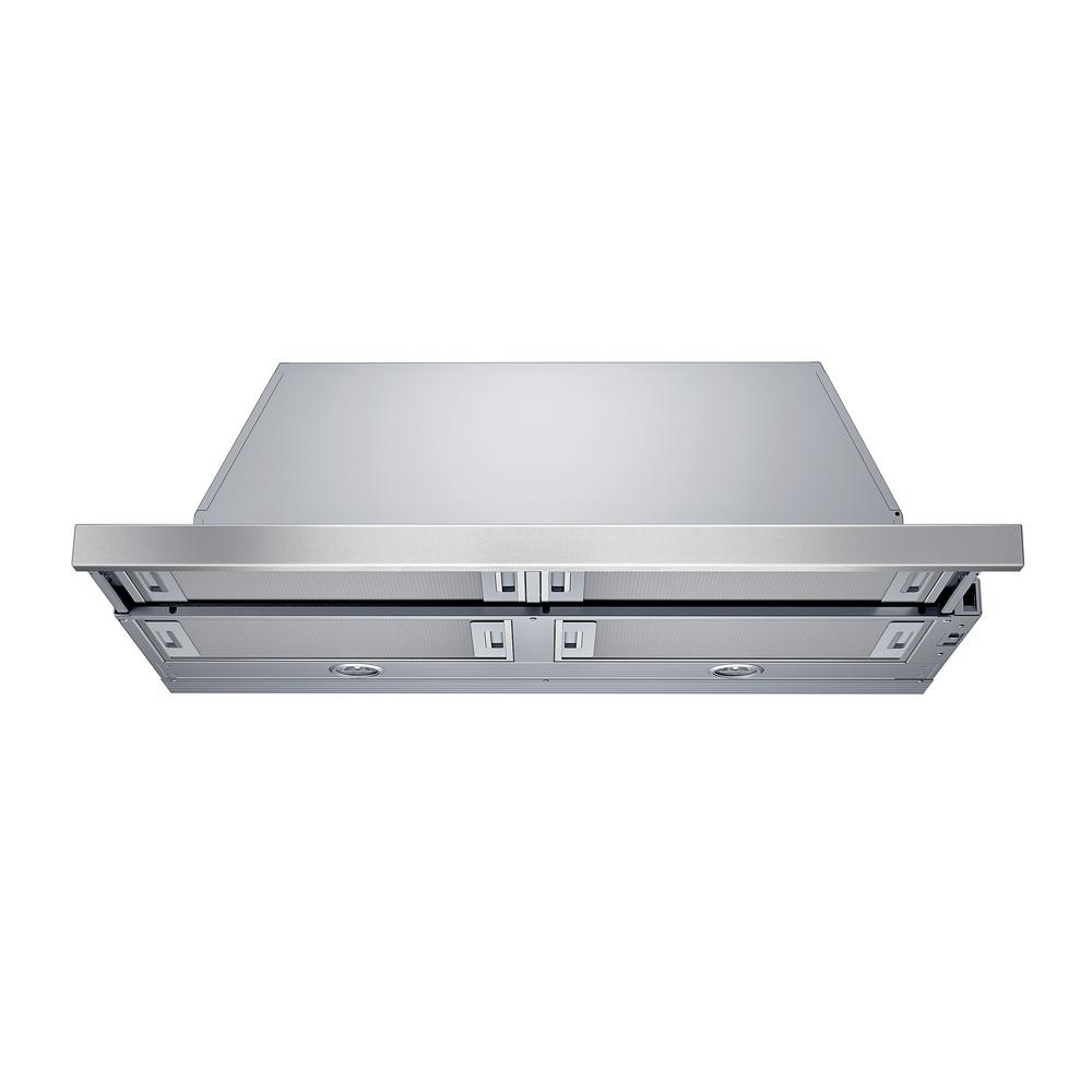GE 36 in. Insert Range Hood with Light in Stainless SteelUVC9360SLSS