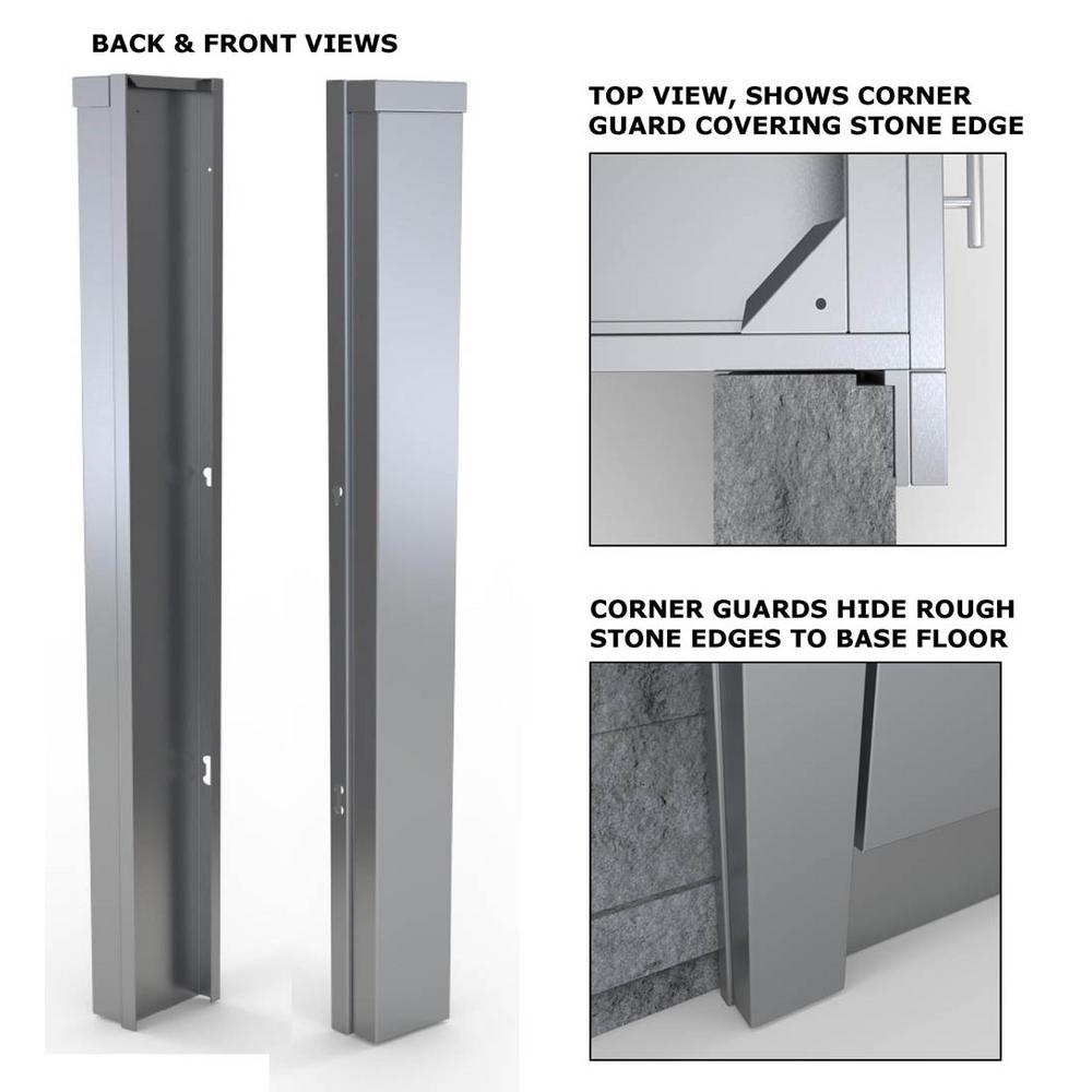 Sunstone Stainless Steel 3 In X 34 5 1 Outdoor Kitchen Sunstone Stainless Steel 3 In X 34 5 1 Outdoor Kitchen