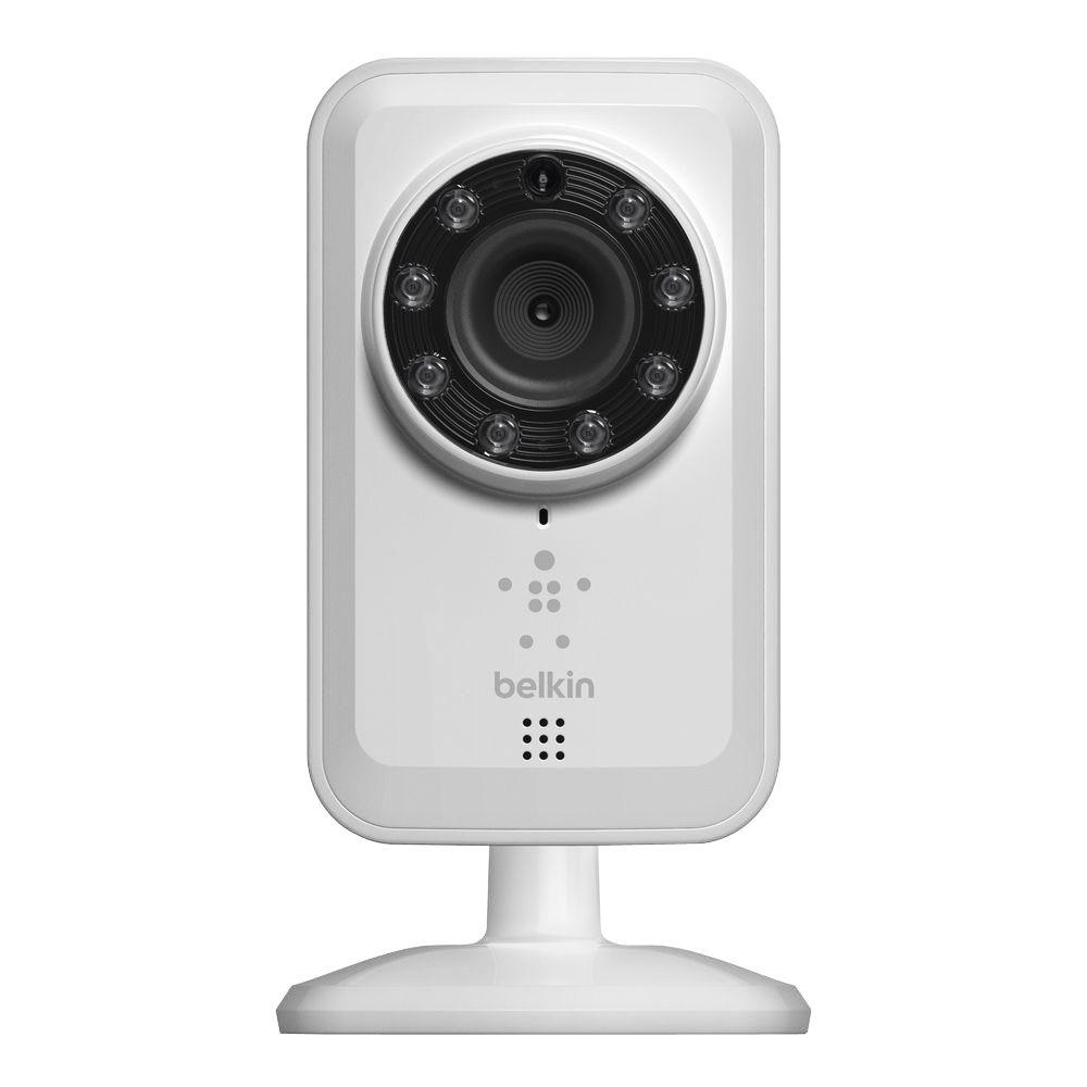 Belkin NetCam Wireless 700 TVL IP Video Surveillance Camera for Tablet and Smartphone with Night