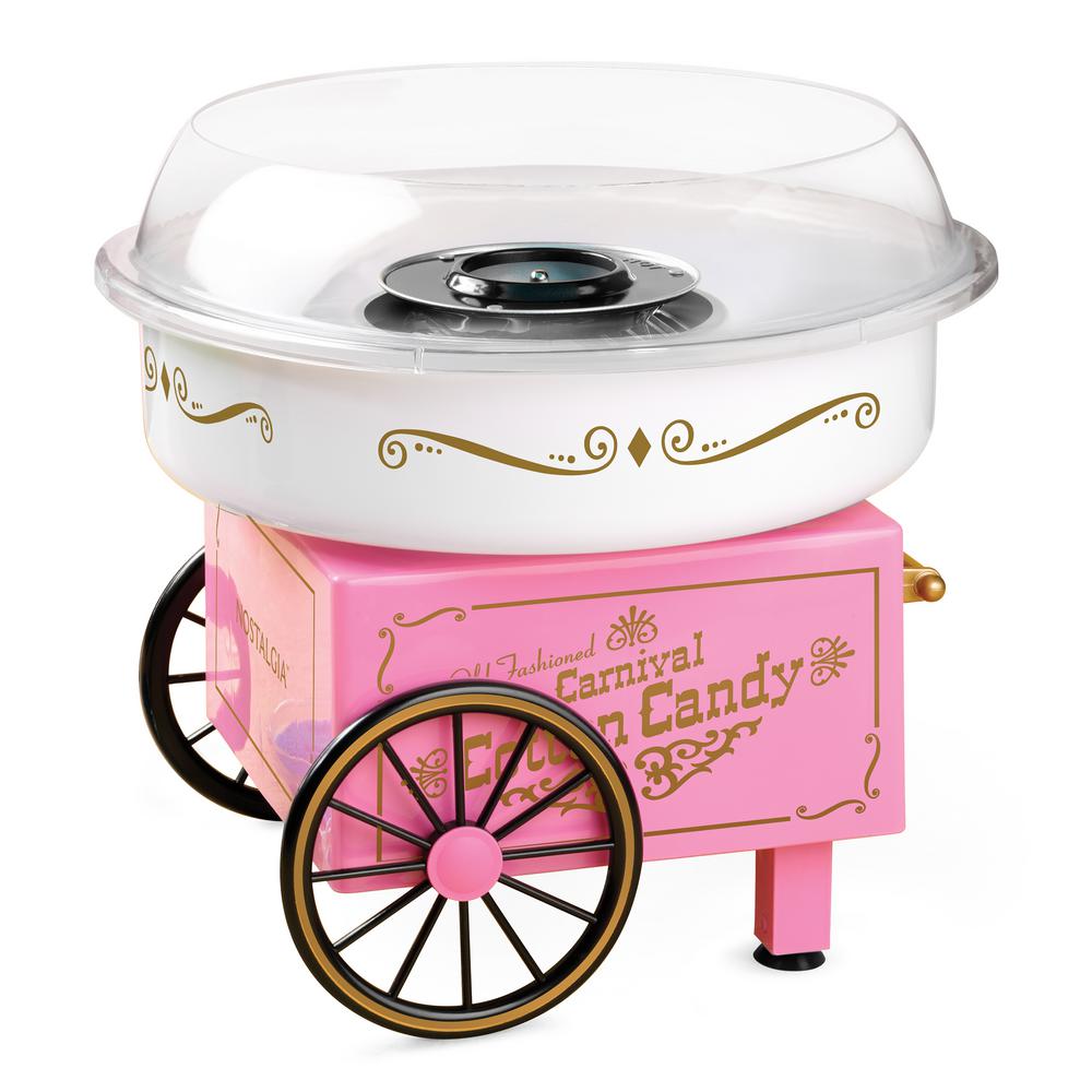 Nostalgia Vintage Collection Hard and Sugar-Free Cotton Candy Maker