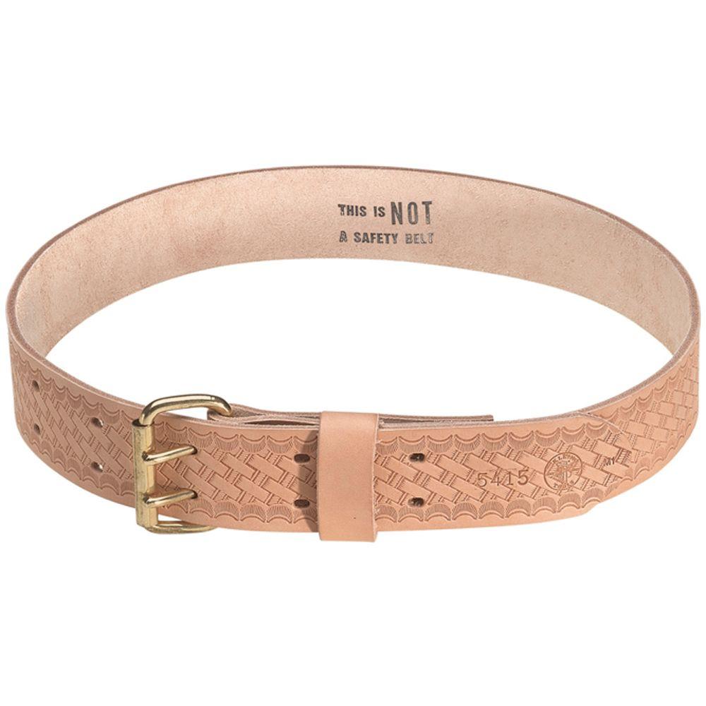 Klein Tools XLarge Heavy Duty Embossed Leather Tool Belt5415XL The