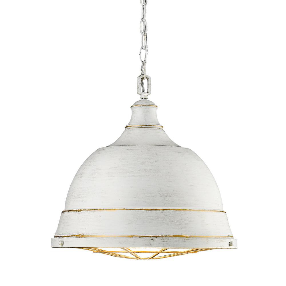 Golden Lighting Bartlett 2 Light French White Pendant Golden Lighting Bartlett 2 Light French White Pendant