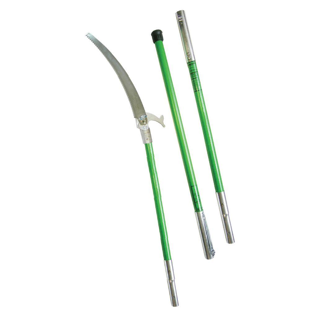 Jameson 16 inch Tri-Cut Pruning Saw with 3 Fiberglass Poles by Jameson