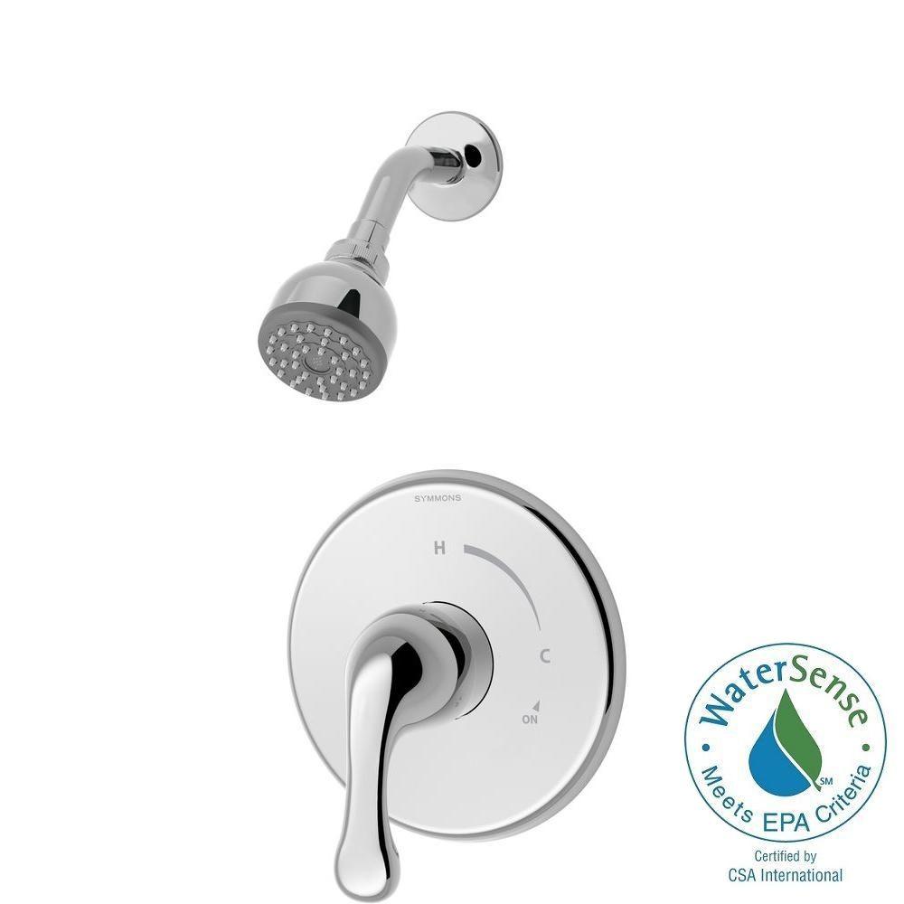 Symmons Origins Temptrol 1Handle 1Spray Shower Faucet in Chrome