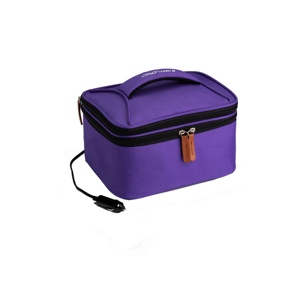 purple lunch bag