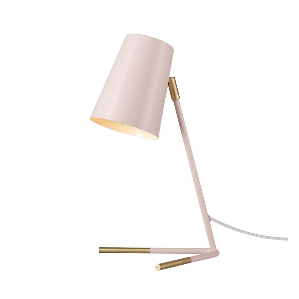 blush pink desk lamp