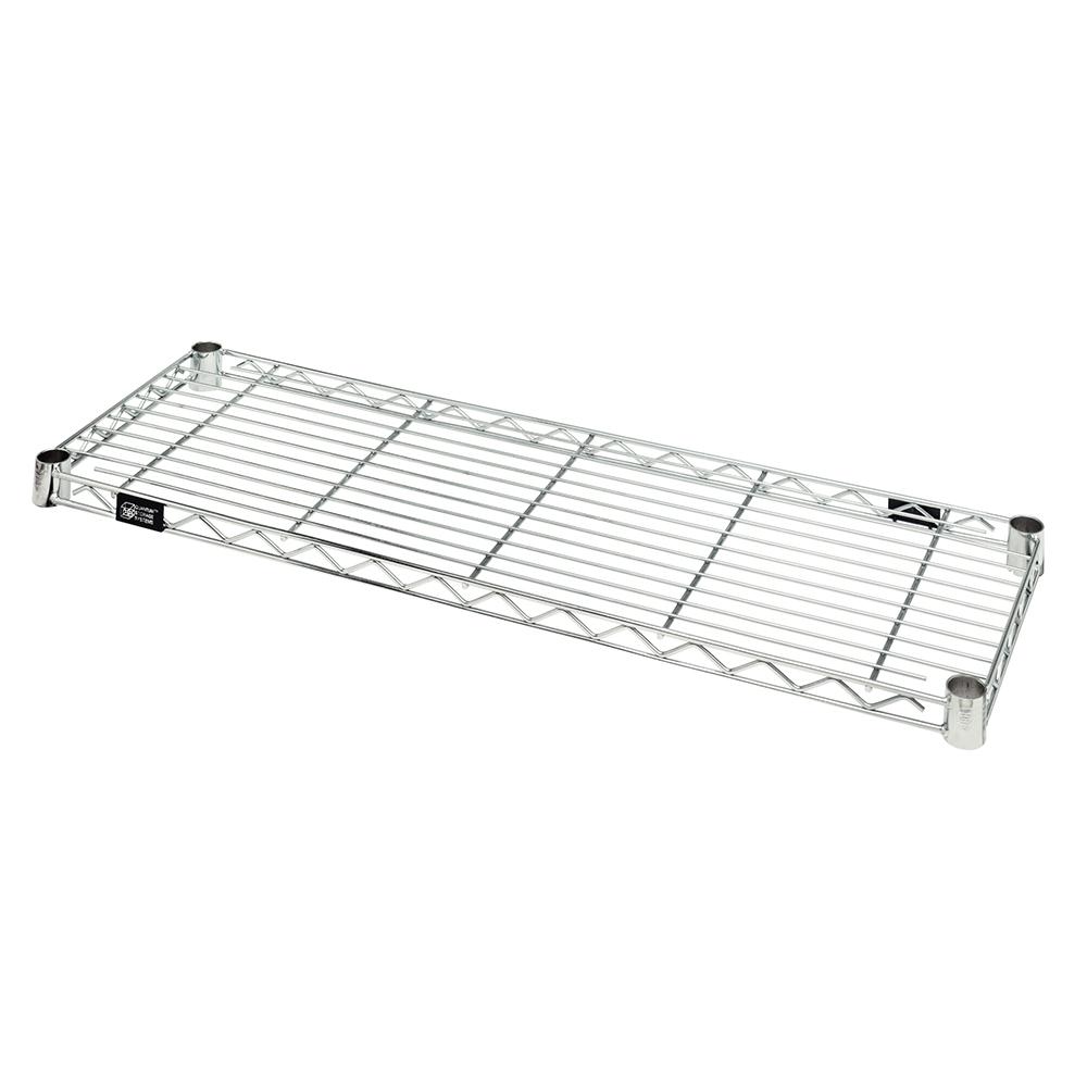 Quantum Storage Systems One Industrial 14 in. W x 36 in. L Chrome Wire