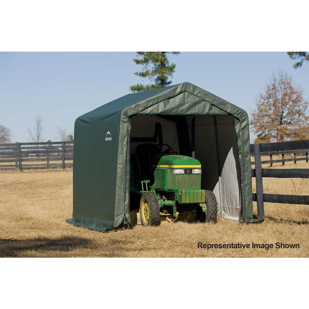 garages ft shelterlogic polyethylene patented stabilizers