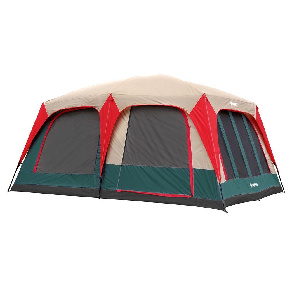 Gigatent Gigatent Mt Greylock 15 Ft X 10 Ft 3 Room Tent 8 Person Dome Tent