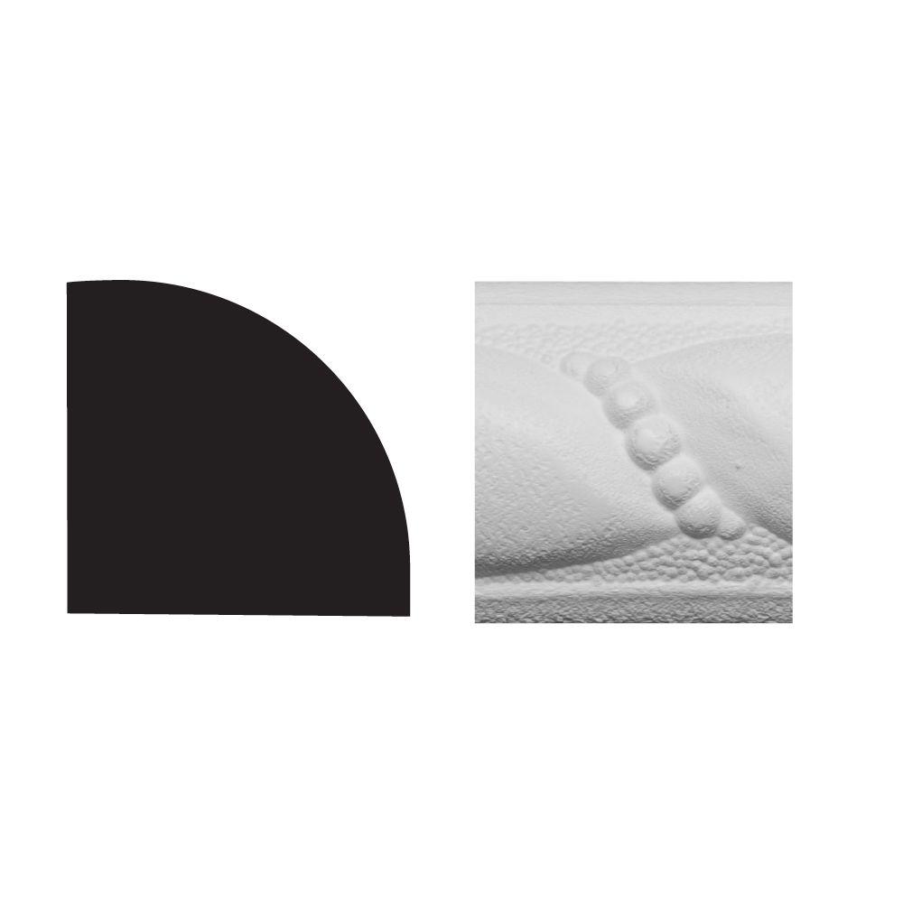 Royal Mouldings 7862 3 4 In X 8 Ft Pvc Composite White Royal Mouldings 7862 3 4 In X 8