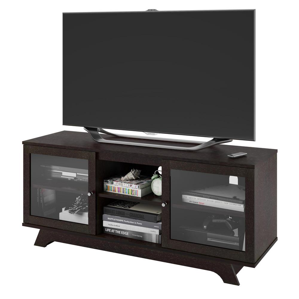 Altra Furniture Englewood Cinnamon Cherry Storage Entertainment