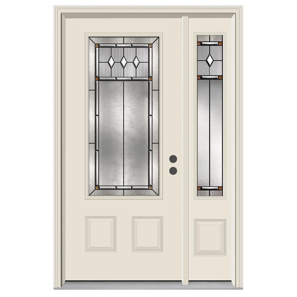 Jeld Wen 52 In X 80 3 4 Lite Mission Prairie Primed Steel Lite Mission Prairie Primed Steel