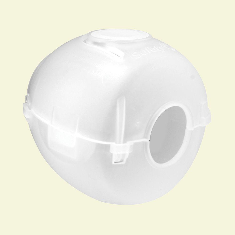 Prime Line Plastic Door Knob Cover S 4441 The Home Depot