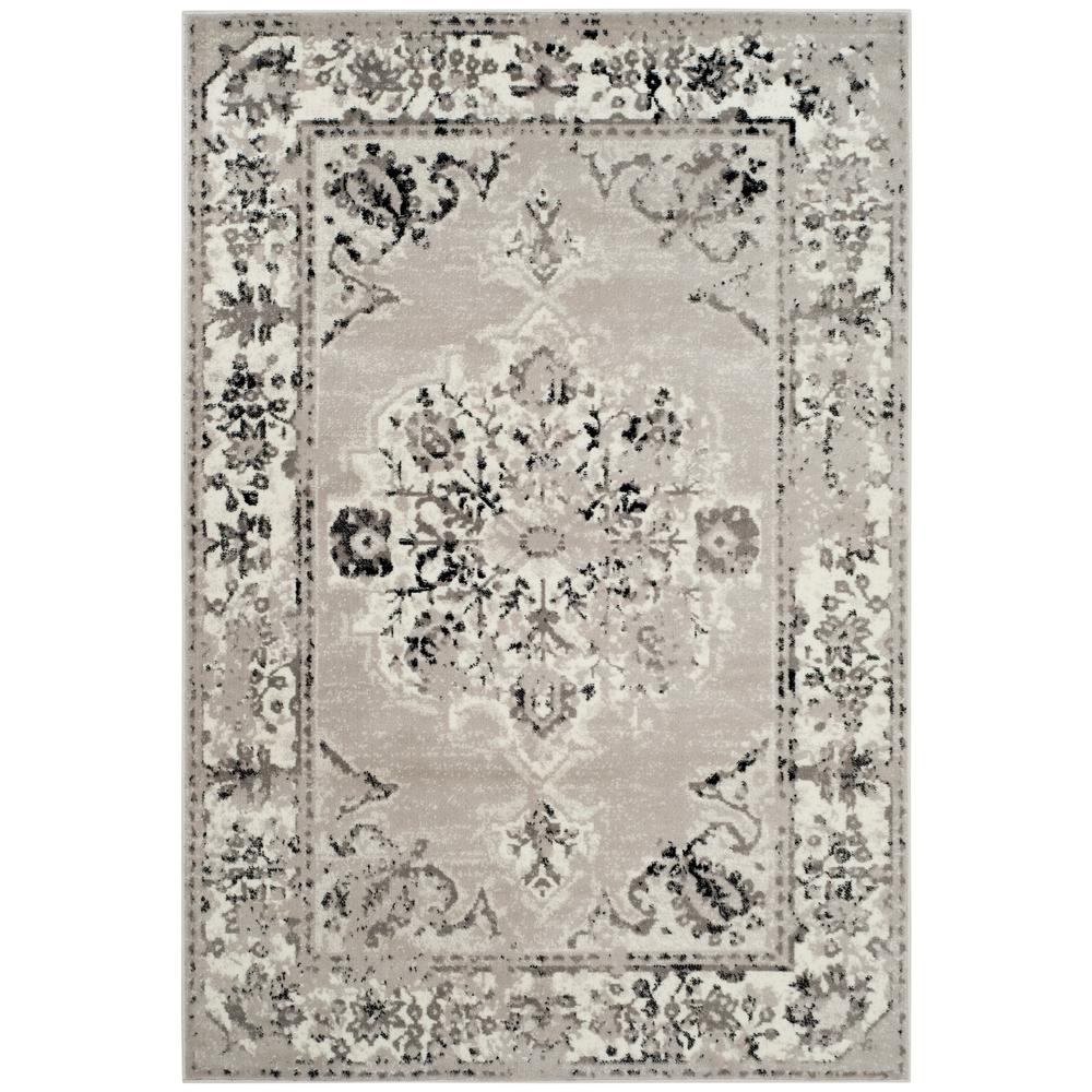 Safavieh Skyler Gray Ivory 7 Ft X Square Area Rug
