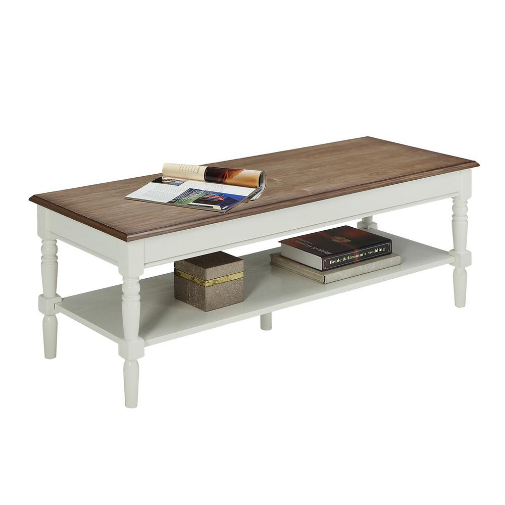 American Heritage Round Coffee Table, American Heritage Round Coffee Table White