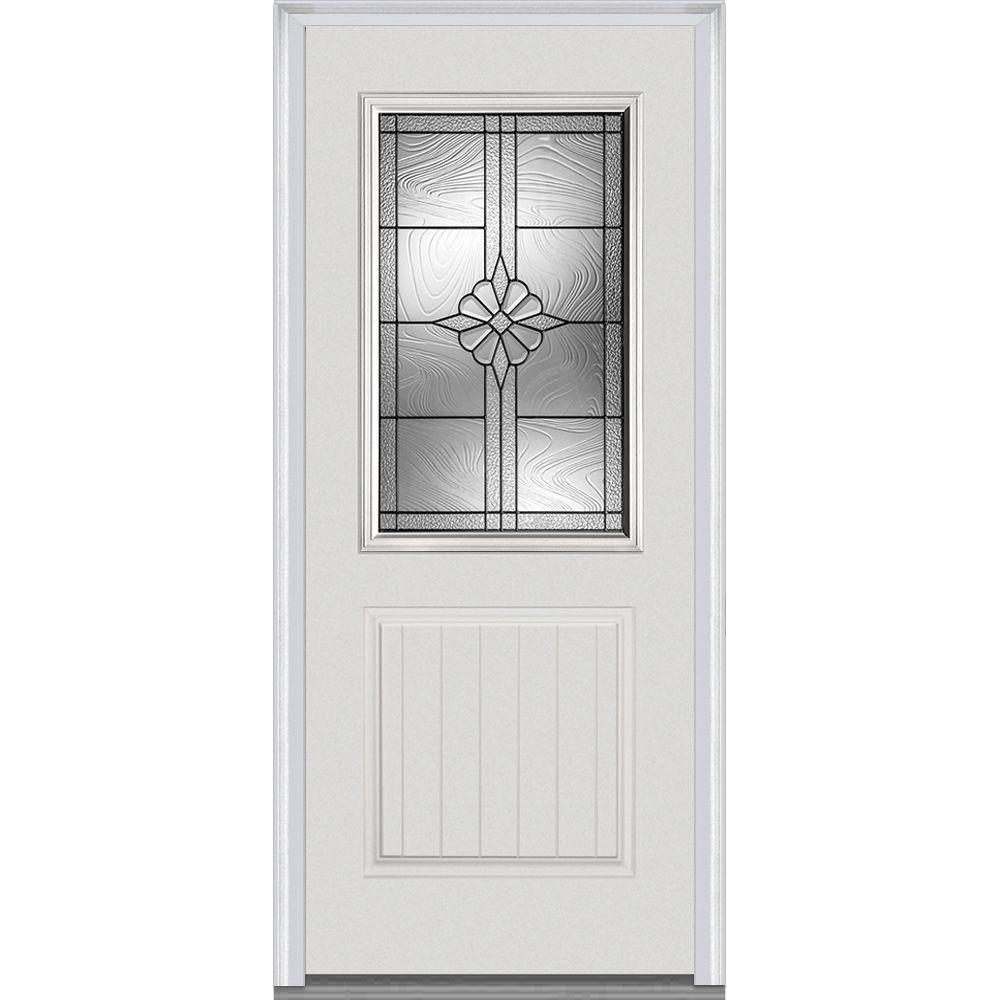MMI Door 36 in. x 80 in. Dahlia RightHand Inswing 1/2
