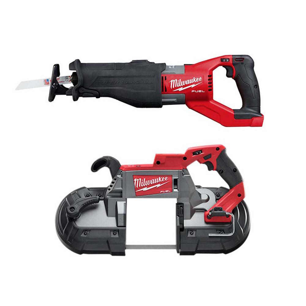 Milwaukee M18 FUEL 18-Volt Lithium-Ion Brushless Cordless SUPER SAWZALL ...