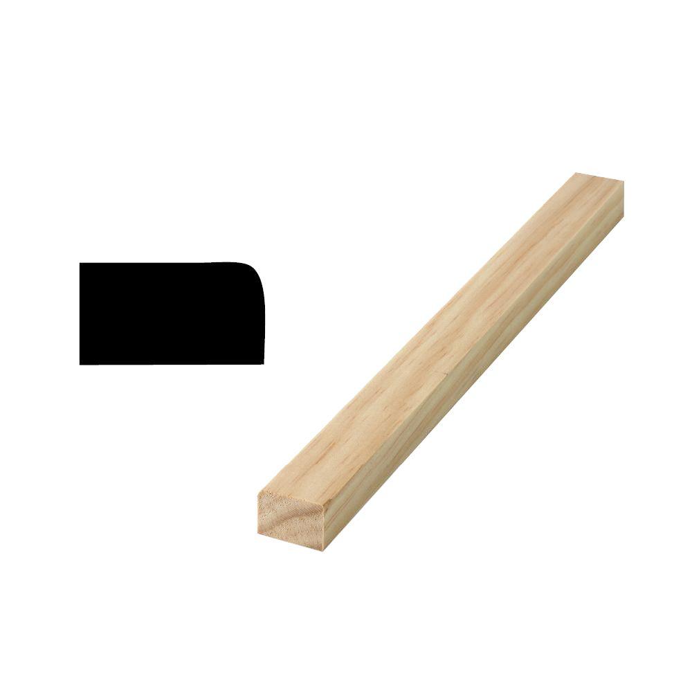 Woodgrain Millwork WM 3899 11/16 in. x 1 in. Solid Pine Door and Window