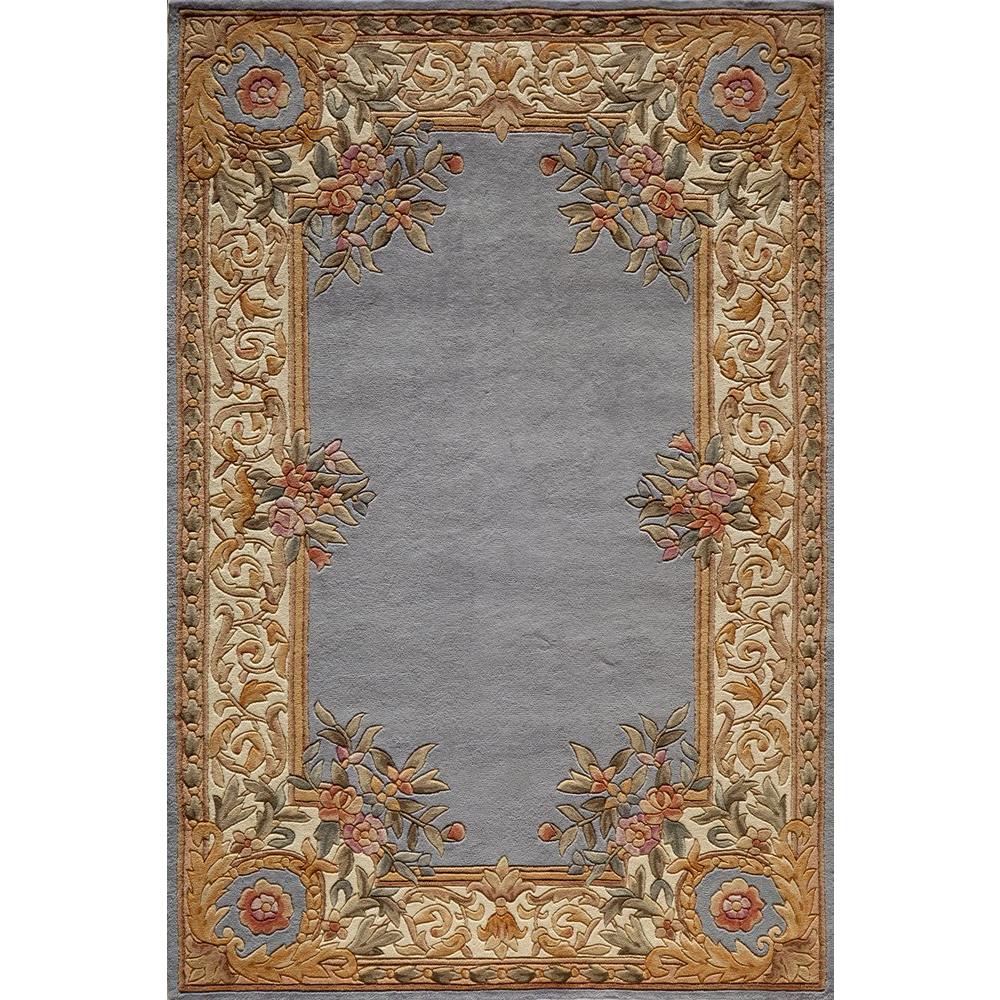 Momeni Chateau Blue 5 ft. x 8 ft. Indoor Area Rug-HARMOHA-07BLU5080 ...