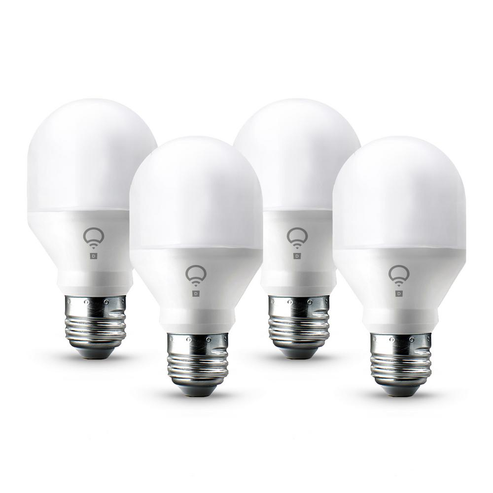 LIFX 60W Equivalent Mini Day and Dusk A19 Dimmable Wi-Fi Smart Connected LED... by LIFX