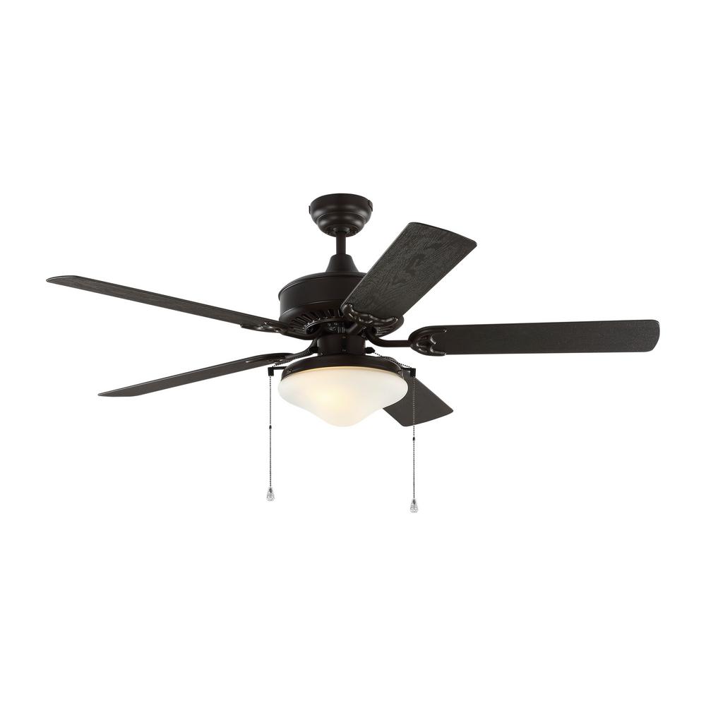 Monte Carlo Haven 52 In Outdoor Bronze Led Ceiling Fan With Light Kit