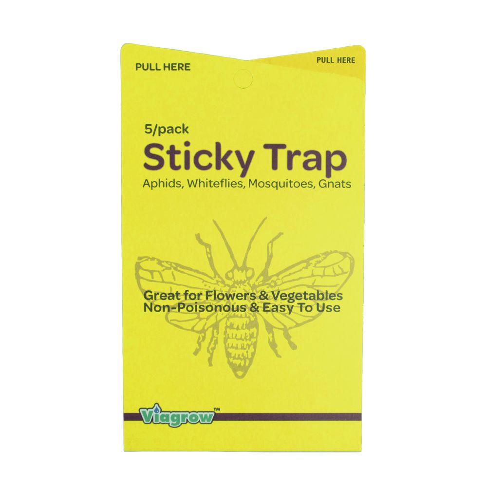 Viagrow Sticky Fly Traps (50 Traps) by Viagrow
