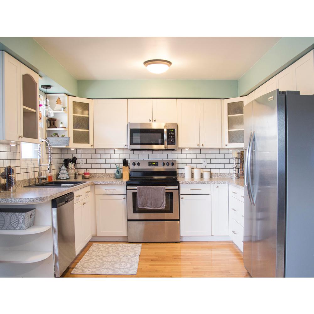 Design House Truss 5 1 16 In Stainless Steel Cabinet Hardware Center To Center Pull 205641 The Home Depot