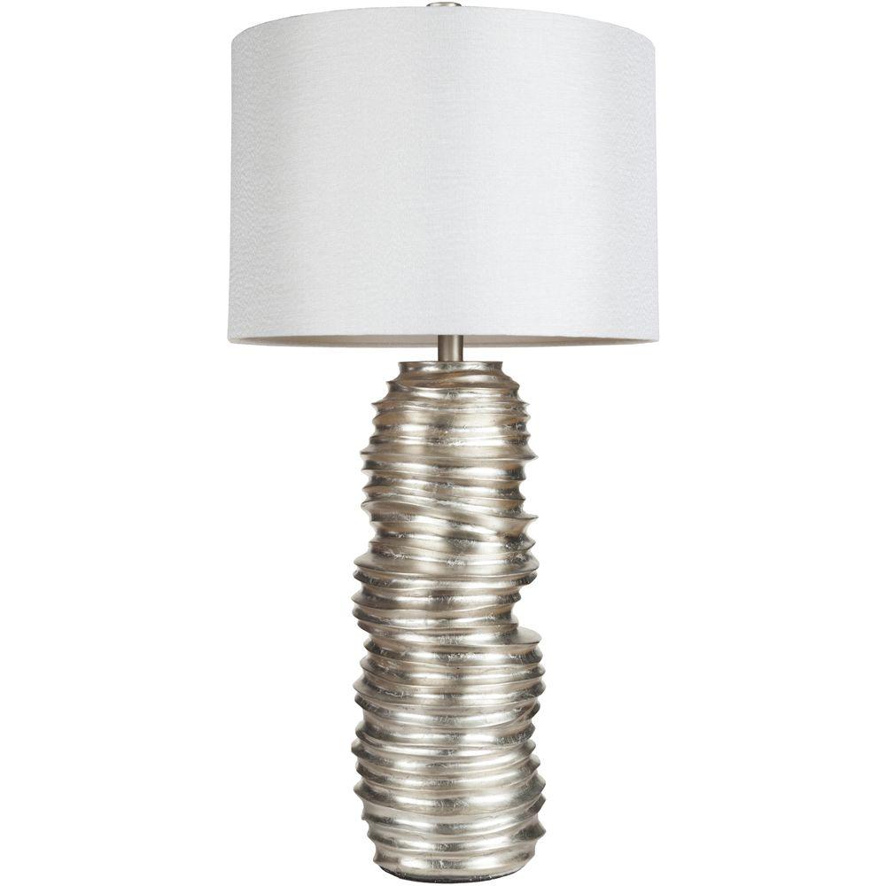 Artistic Weavers Granard 33 In Aged Silver Leaf Table Lamp Aged Silver Leaf Table Lamp