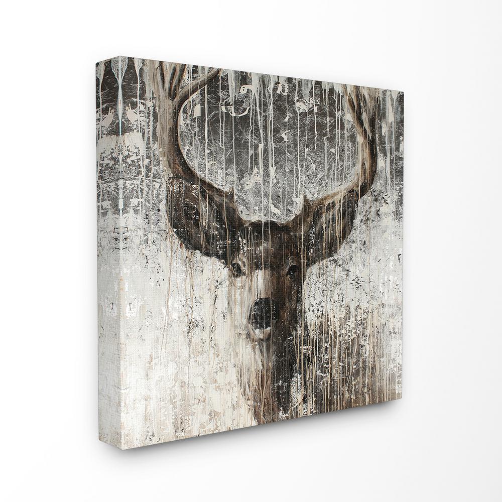 rustic deer wall art