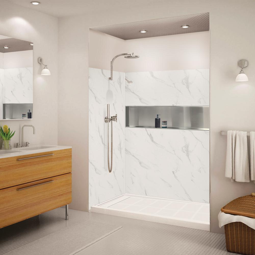 Transolid Expressions 32 in. x 60 in. x 72 in. 3Piece Easy Up Adhesive