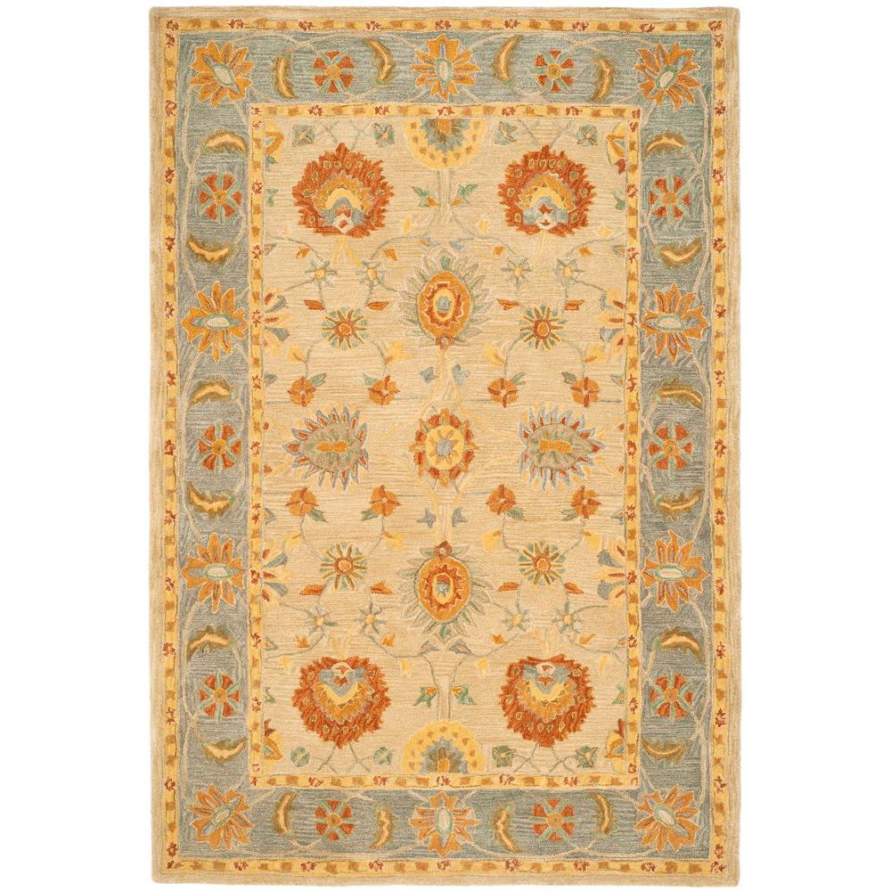 Safavieh Anatolia Taupe Grey 8 Ft X 10 Area Rug An561a The Anatolia Taupe Grey 8 Ft X 10 Area Rug