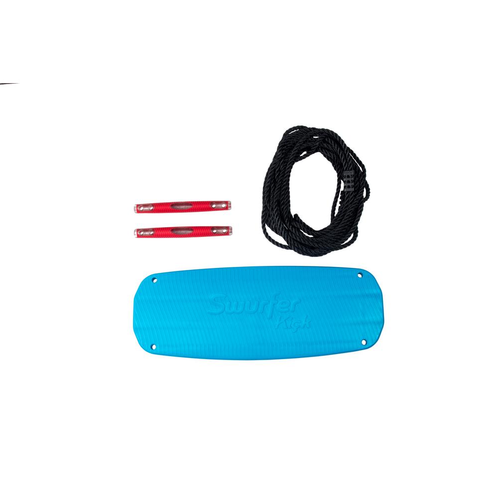 Swurfer Kick Blue Stand Up Tree Swing with RopeSWKICKB The Home Depot