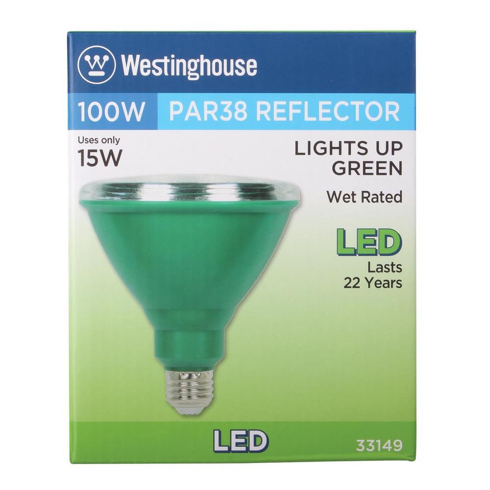 Westinghouse LED Bulb 11 watts Floodlight PAR38 Red 100 watts equivalency