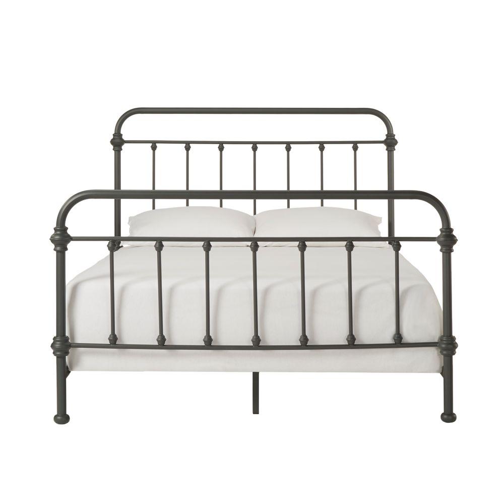 HomeSullivan Calabria Grey Full Bed Frame 40E411BF 1GABED   The 