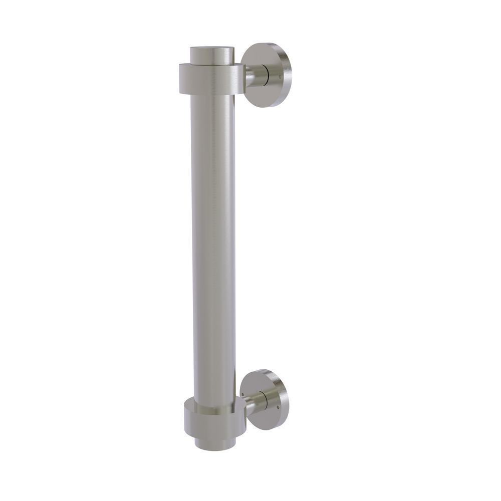 Allied Brass 8 In Center To Door Pull Satin Nickel 402 Sn Center To Door Pull In Satin Nickel