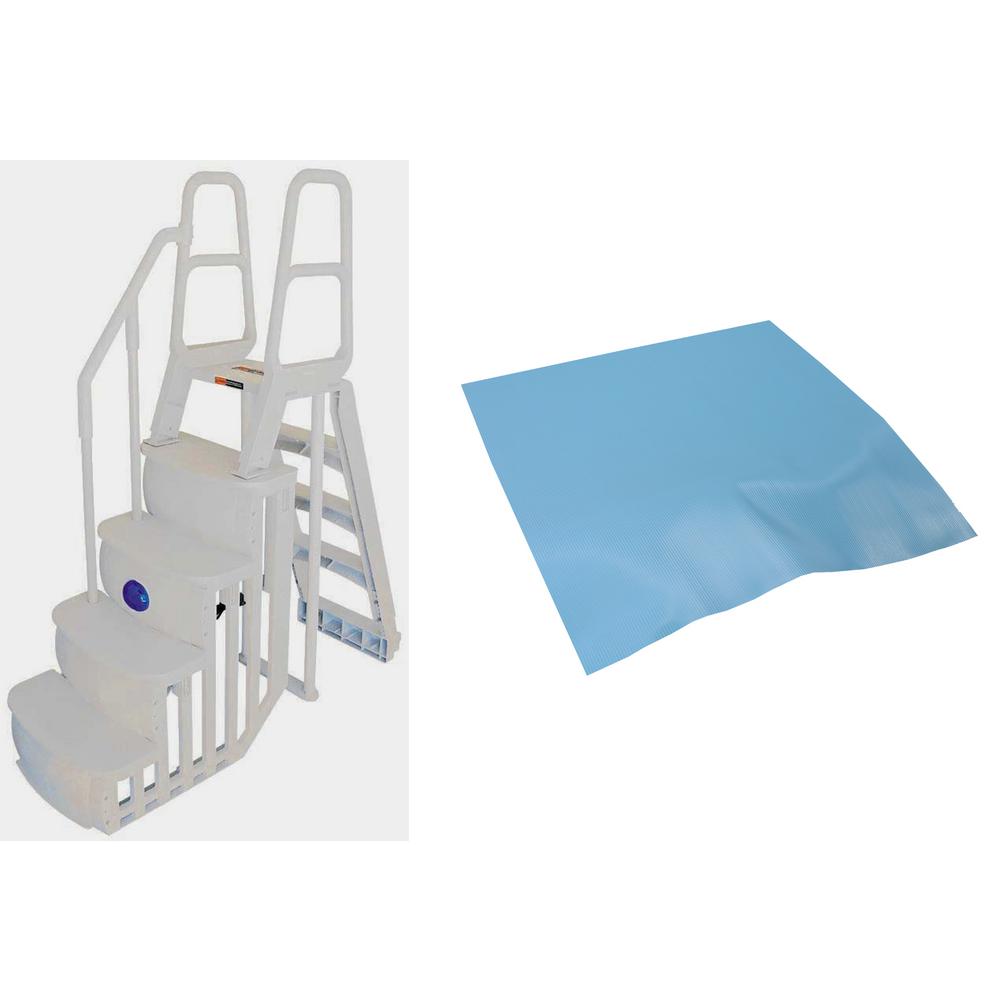 Main Access Smart Step Ladder System For Above Ground