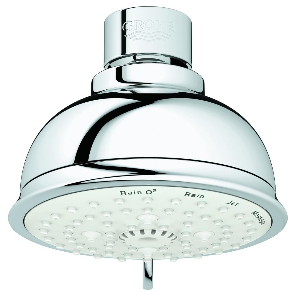 Rain Shower Heads Bathroom Faucets The Home Depot
