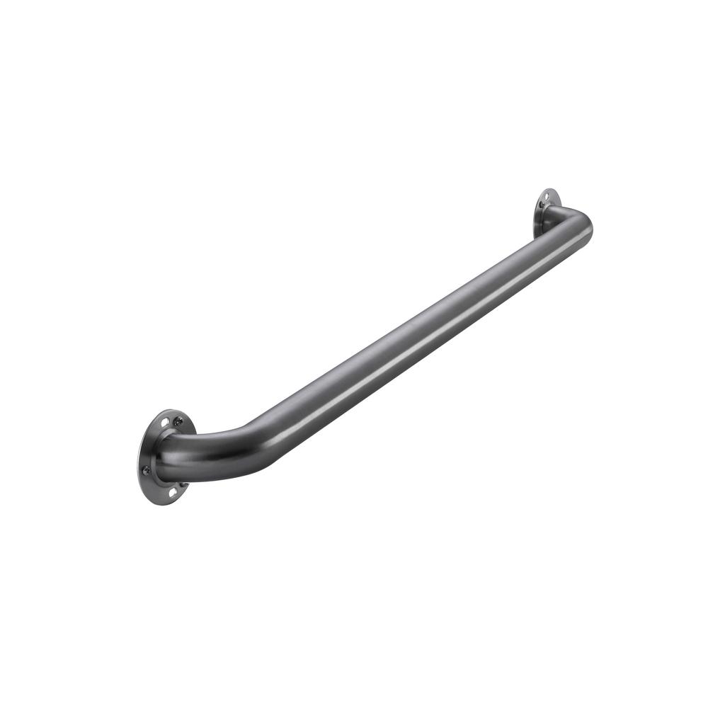 MOEN SecureMount 36 in. x 11/2 in. Concealed Screw Grab Bar in Peened
