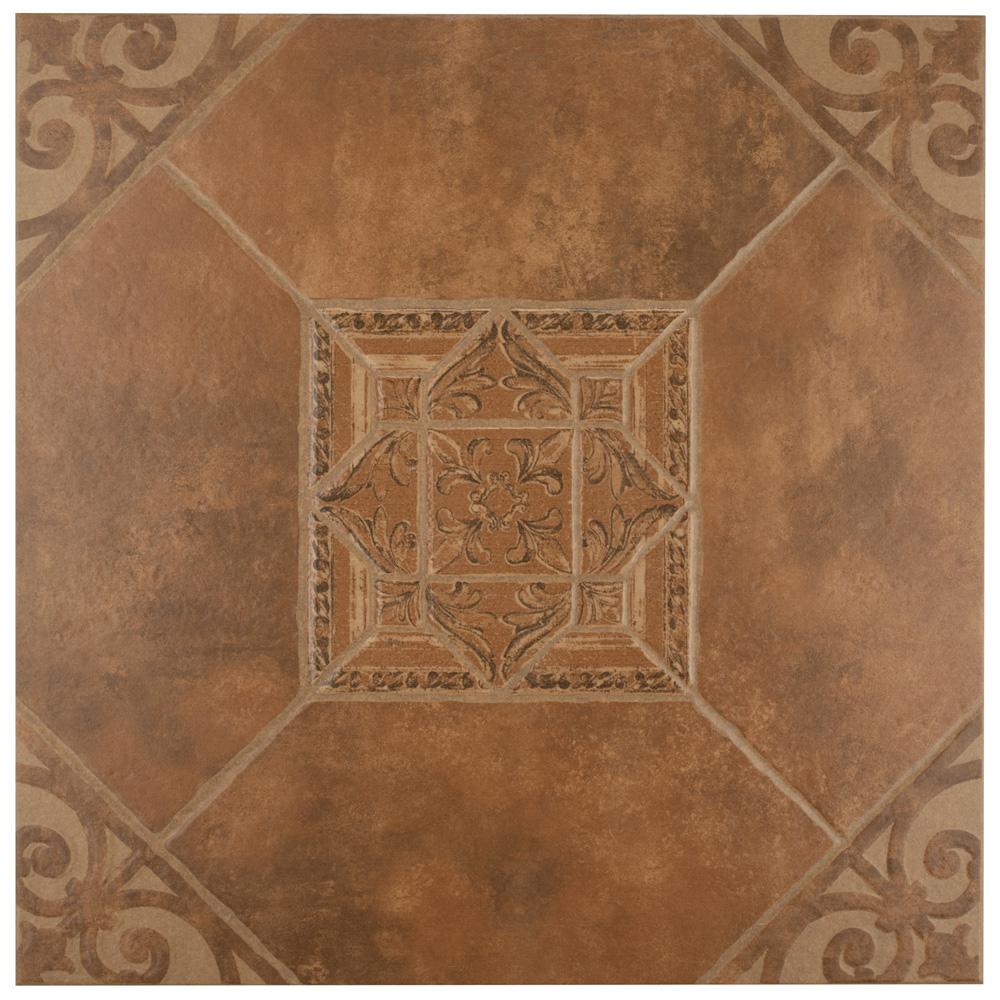 Merola Tile Manises Teja 17 5 8 In X 17 5 8 In Ceramic Floor And