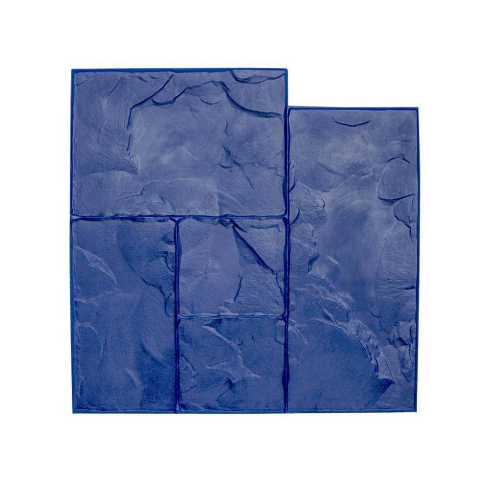 Bon Tool 24 In X 24 In Ashlar Blue Floppy Stamp 12 940 The