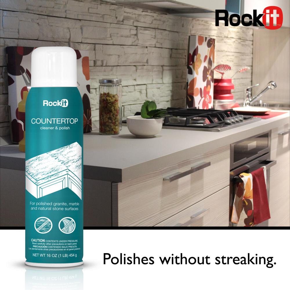 Rockit Oil 16 Oz Stone Countertop Cleaner Rio St 162000 The