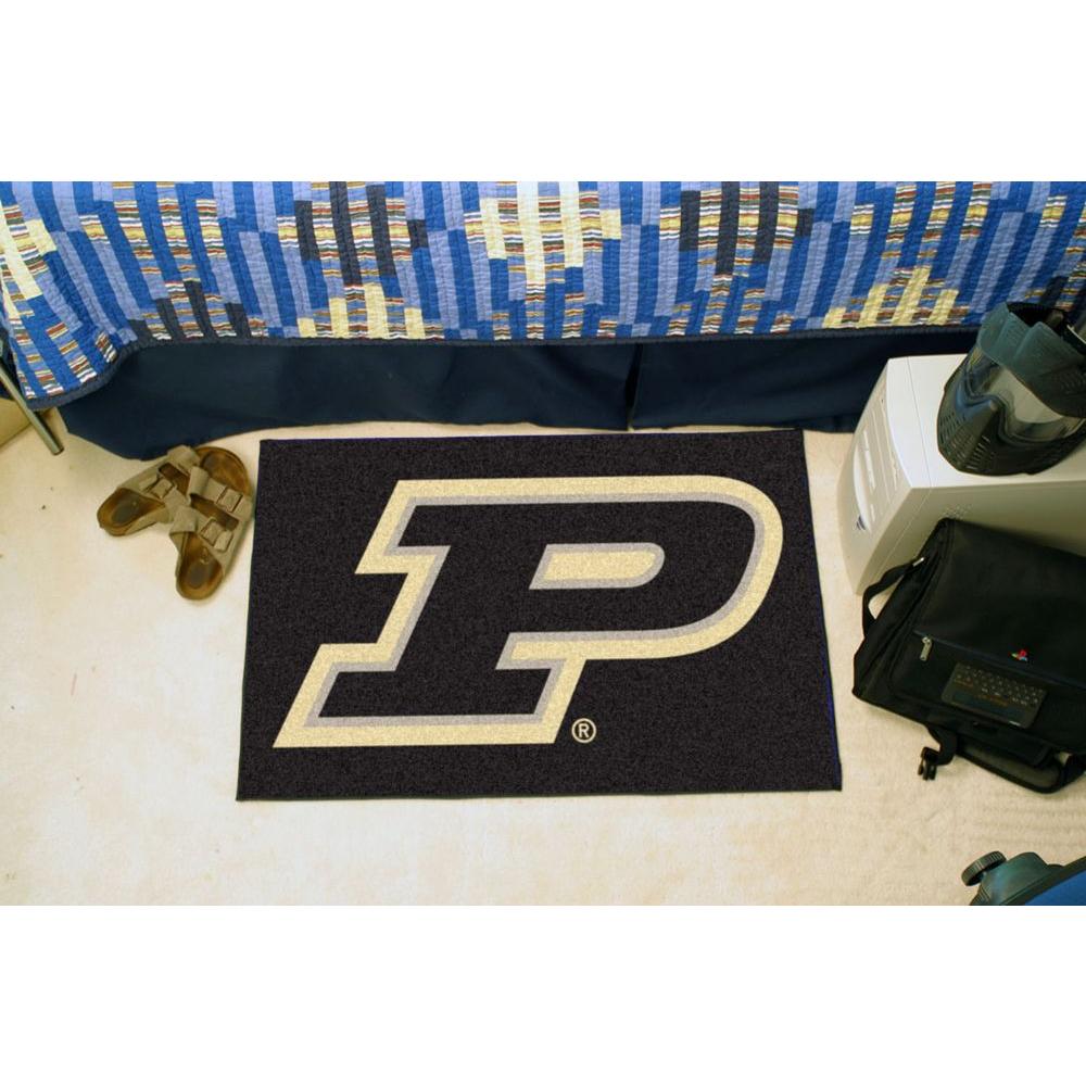 FANMATS 16823 Purdue P Starter Rug