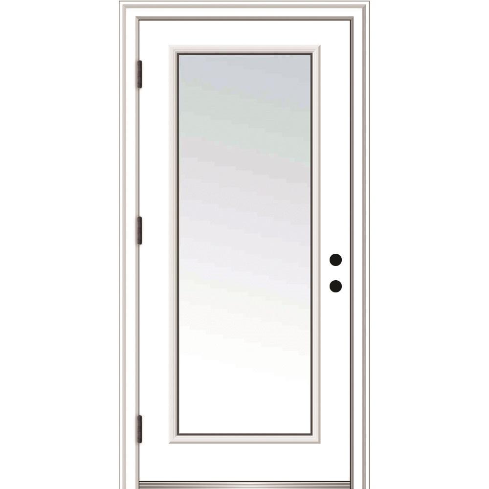 Mmi Door 32 In X 80 In Classic Right Hand Outswing Full Lite