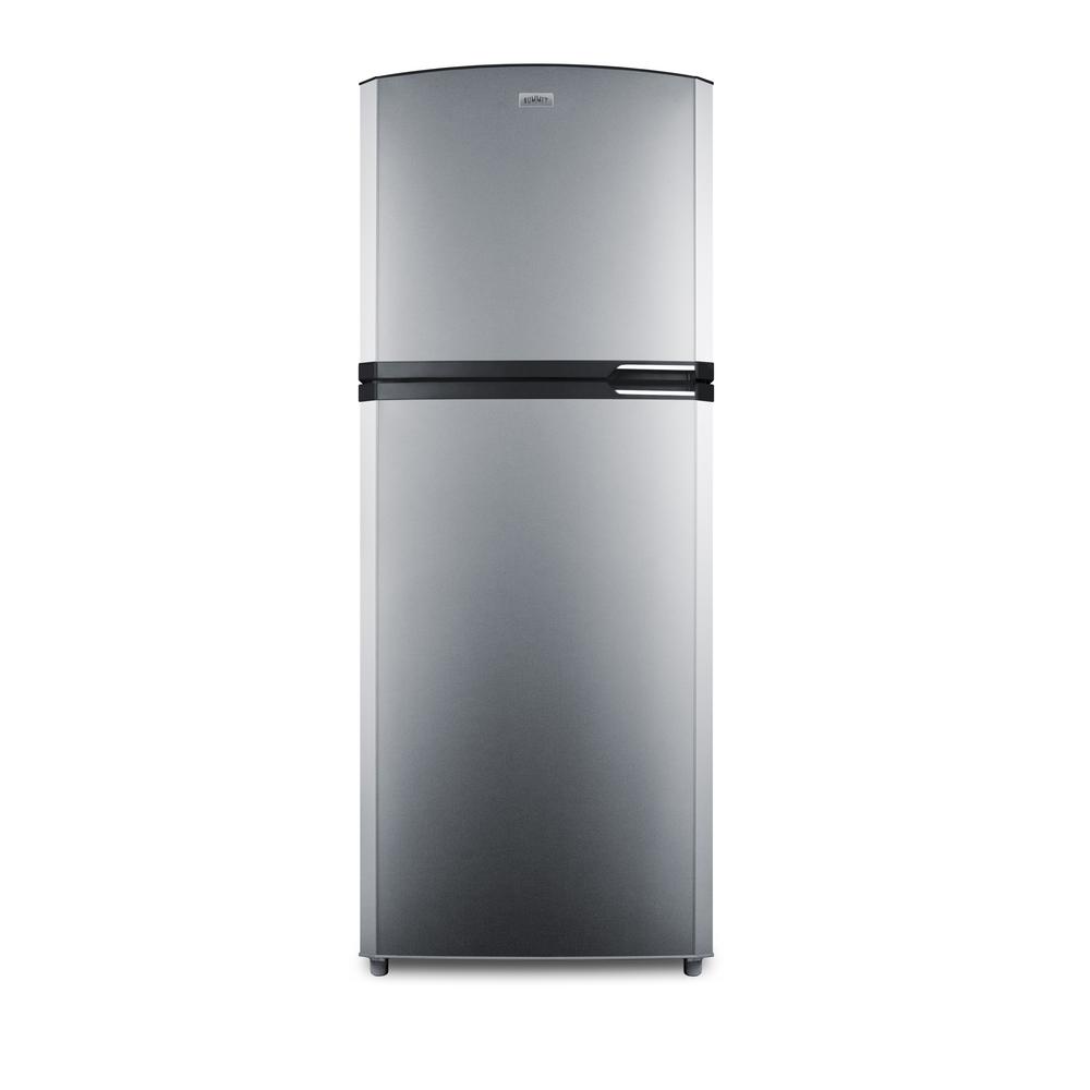 GE 17.5 cu. ft. Top Freezer Refrigerator in Stainless SteelGTE18GSHSS