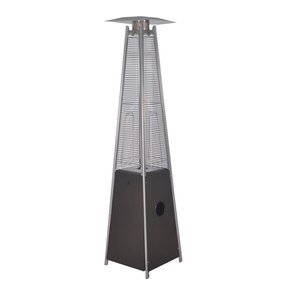Legacy Heating 40,000 BTU Mocha Quartz Glass Tube Patio Flame Heater