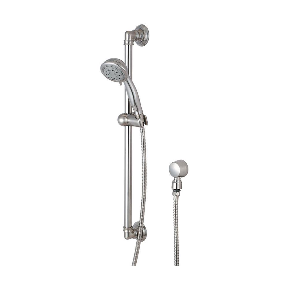 Pioneer Faucets 5-Spray 3.4 in. Single Tub Wall Mount Handheld Shower ...