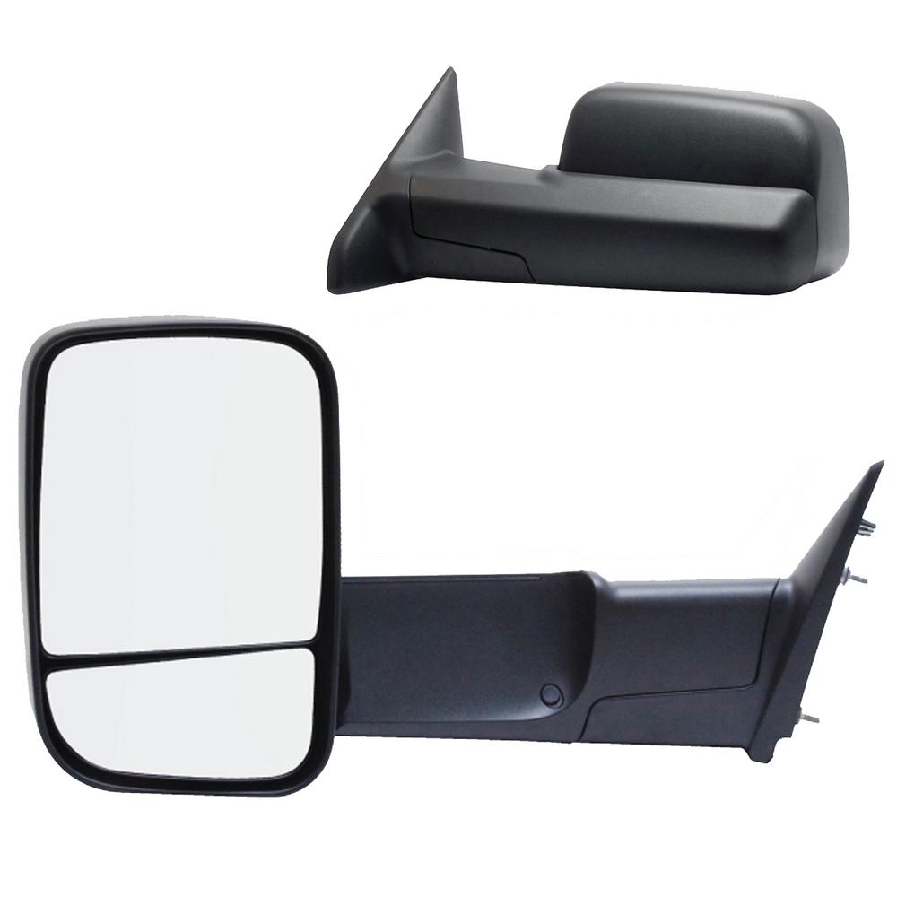 Towing Mirror Power Textured Black Pair Set for Ford SD Excursion New